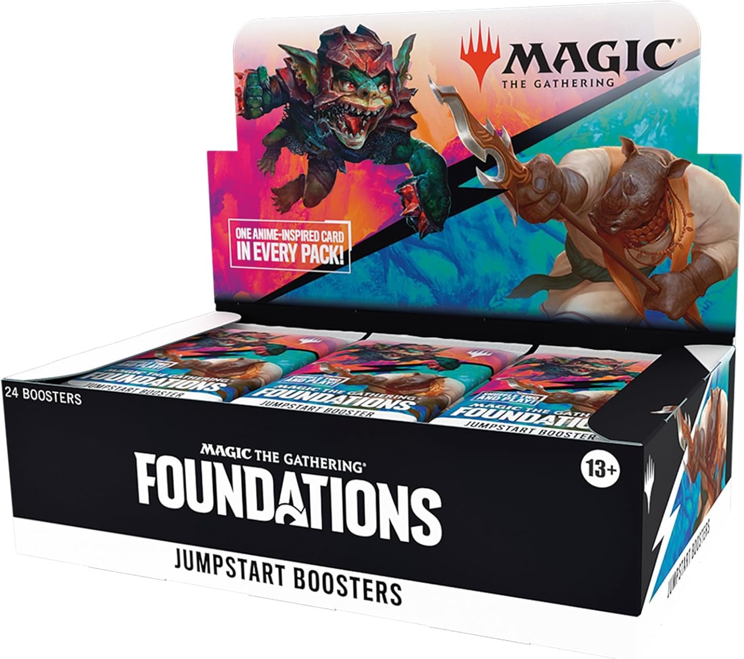 71pM68zMzLL._AC_SL1500 Magic: The Gathering - Foundations Jumpstart 2025 Booster (24 Count)
