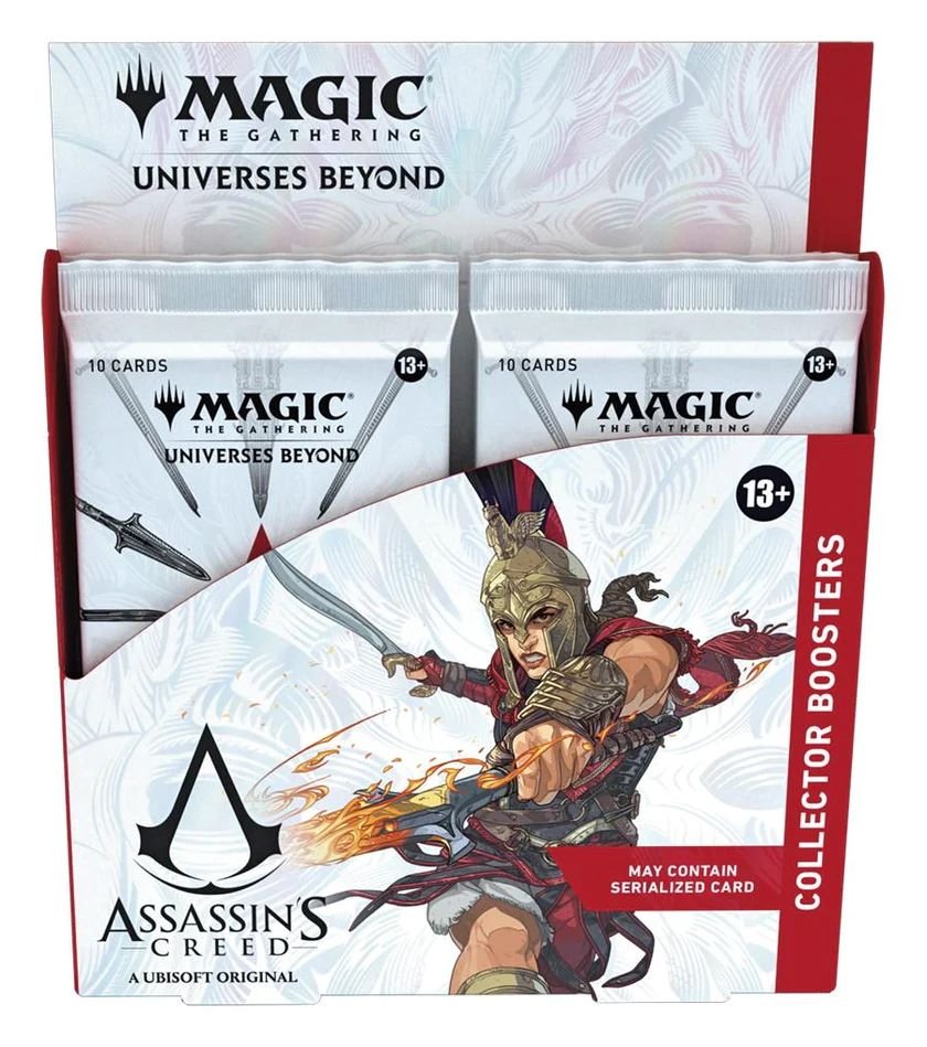 BC_Upload_e7b421d8-588d-4205-bf4b-48a943cd9298 Magic: The Gathering - Assassin's Creed Collector Booster Box (12 Pcs)