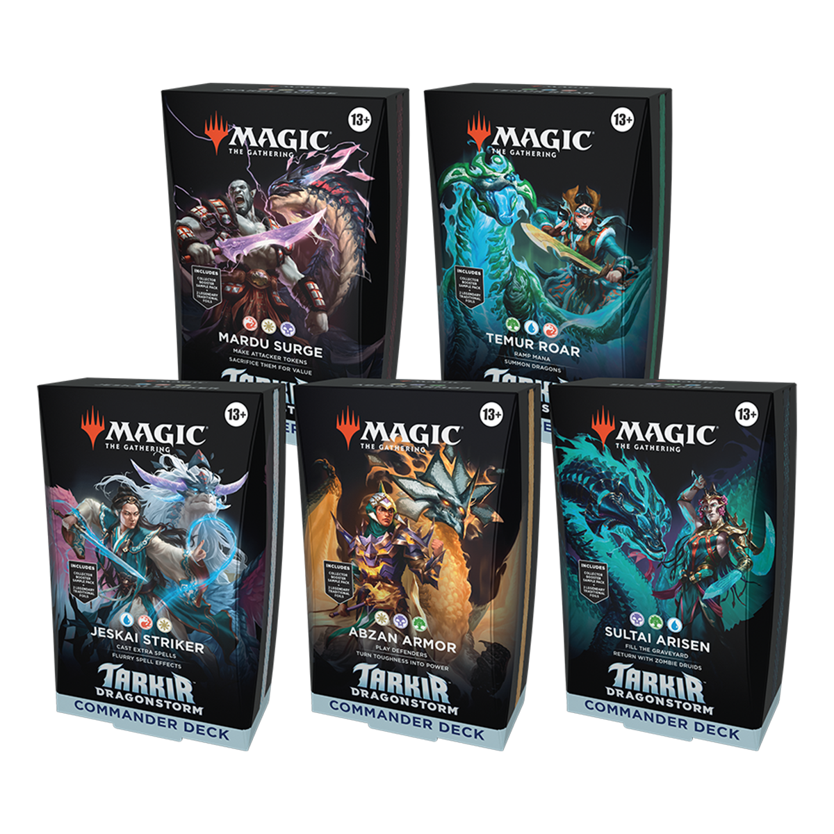 Commander_Decks Magic The Gathering: Tarkir Dragonstorm: Commander Decks