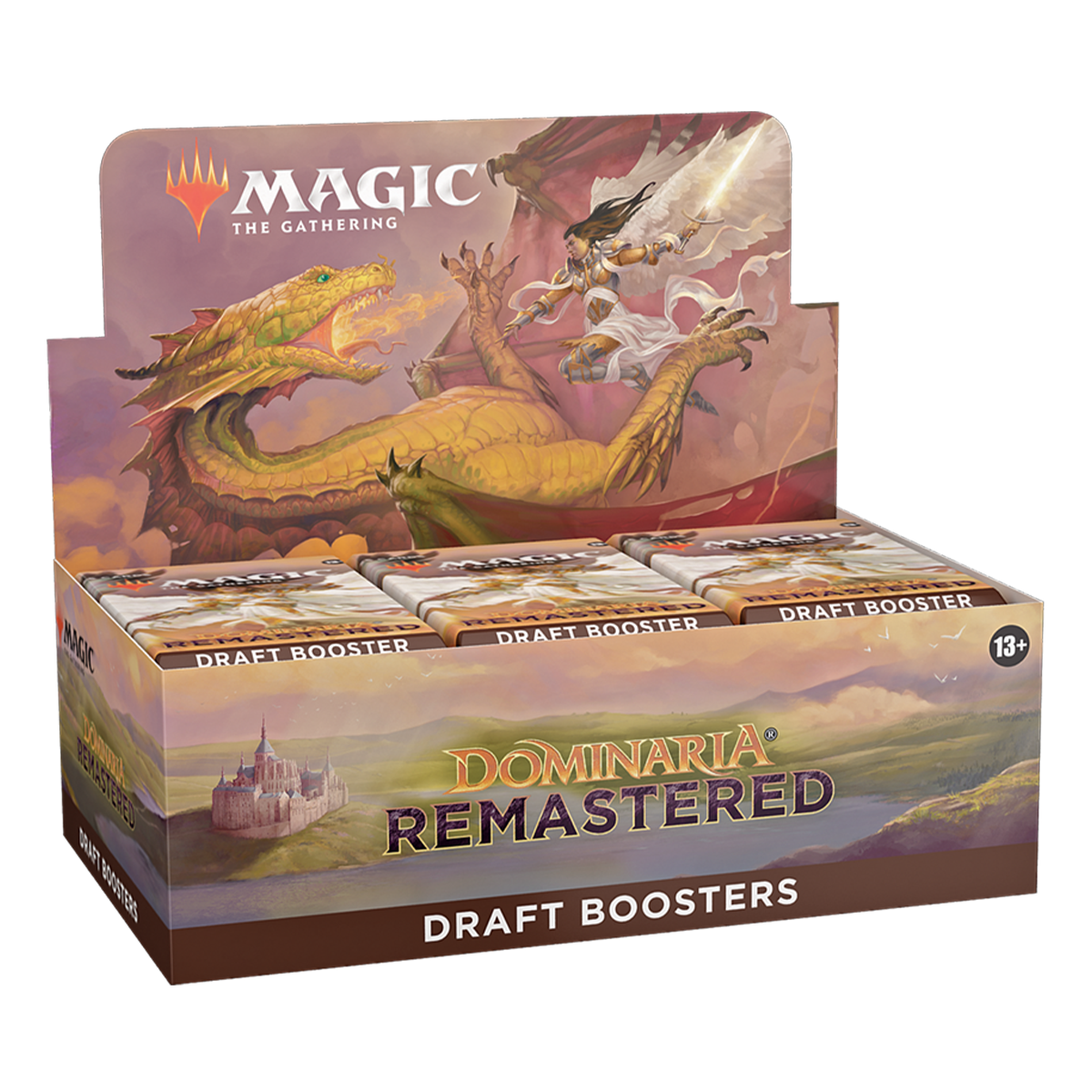 DominiraRemastered Magic The Gathering: Dominaria Remastered Draft Booster Display