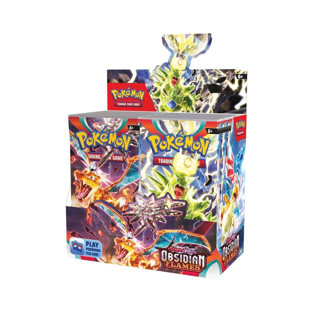 P8979_699-86374_01 Pokemon TCG: Scarlet & Violet 3 Obsidian Flames Booster Box - CDU