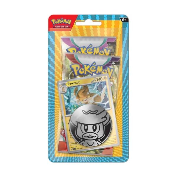 Pokemon TCG: Pawmot Card with 2 Booster Packs and Coin