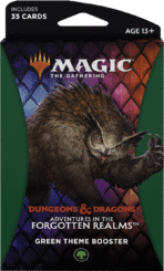 Magic the Gathering: Adventures in the Forgotten Realms: Green Theme Booster