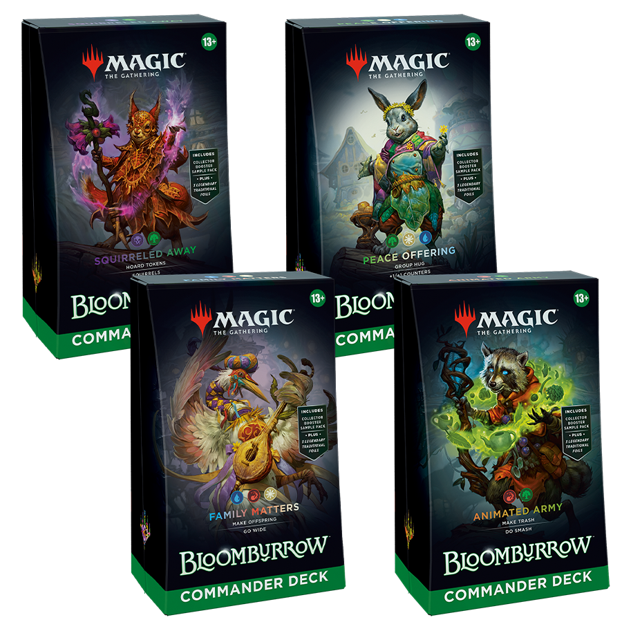 blb-comm-set Magic The Gathering: Bloomburrow: Commander Decks