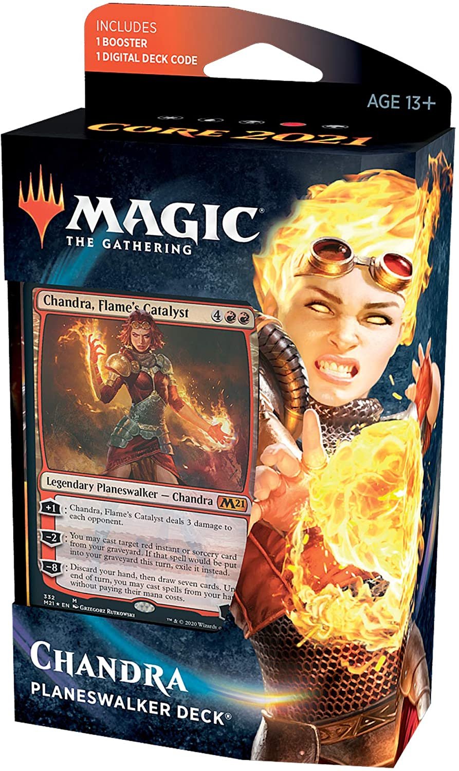c22b4330-36df-53b4-b3c2-b98003089b31 Magic the Gathering: Core 2021 Planeswalker Deck: Chandra