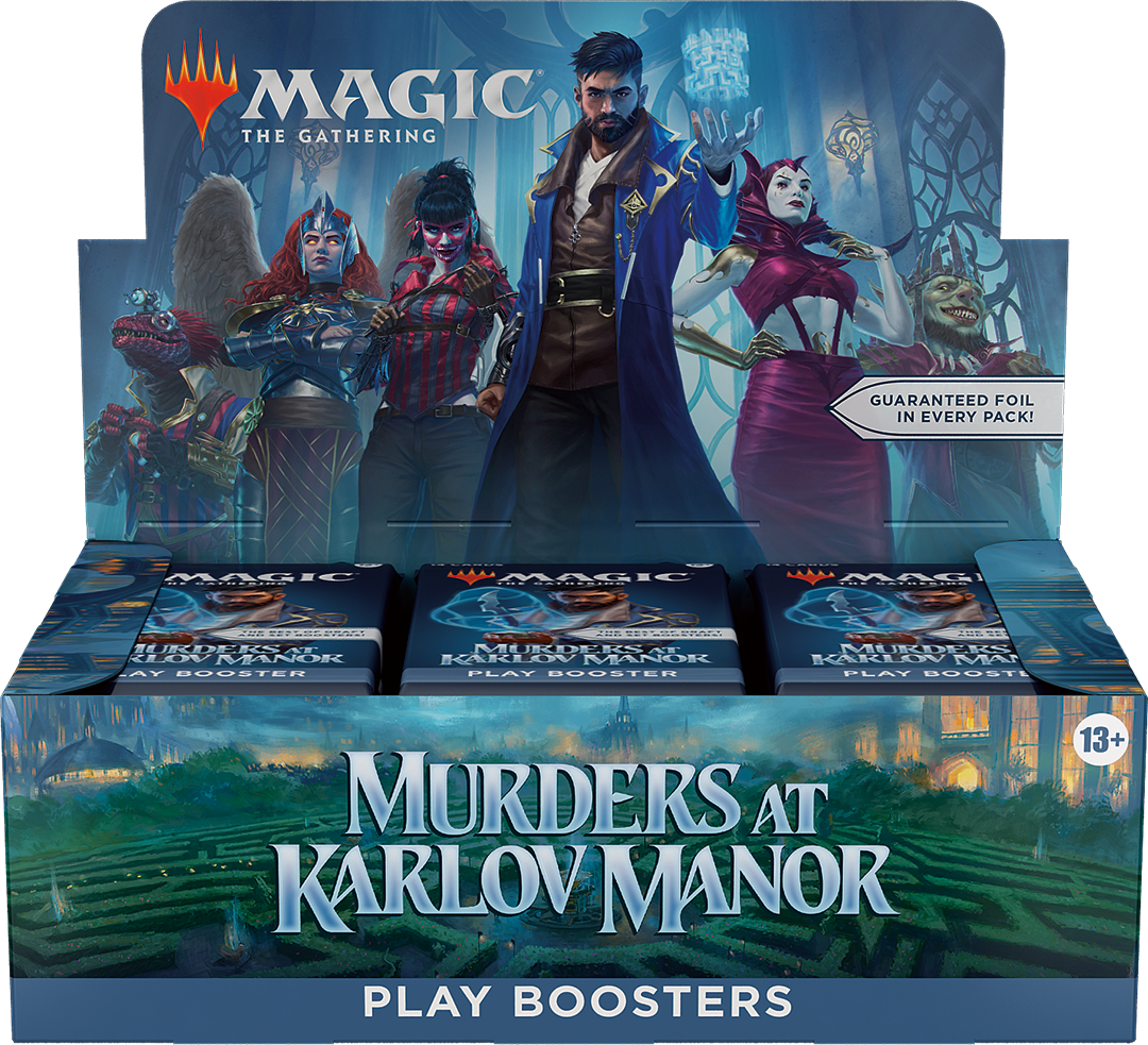 en_CXzIRxpmXBDV Magic: The Gathering - Murders at Karlov Manor Play Booster (36 Count)