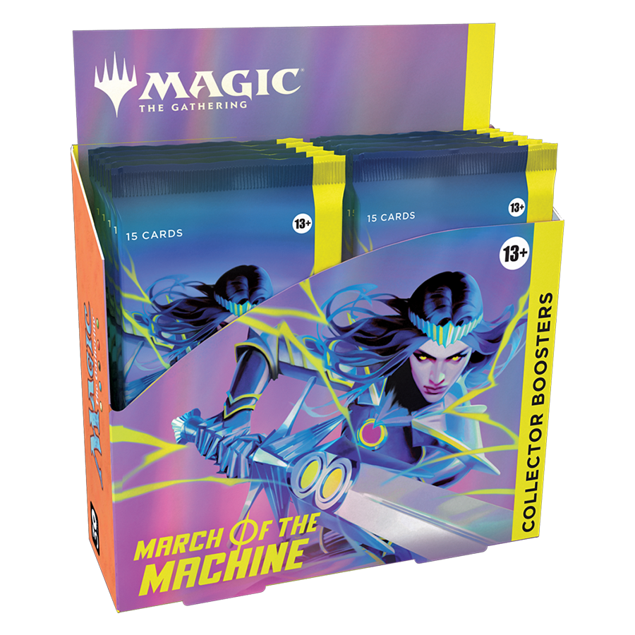 momcollectorweb Magic The Gathering: March of the Machine: Collector Booster Display